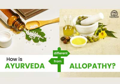 How is Ayurveda different from Allopathy?